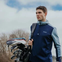 Stromberg Hoody Leader MarlS21 MENS LS SMALL BLKGRYMRL -Elite Golf Shop 367919 leader navy 4