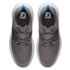FootJoy FJ Flex S21 ATHLETIC 7 MED WHTGRY -Elite Golf Shop 367971 Grey FootJoy Flex Shoes 5