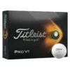 Titleist Pro V1 12 Ball Pack WHITE -Elite Golf Shop 369394 White Titleist Pro V1 12 Ball Pack 2021 1