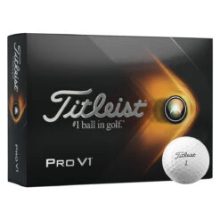 Titleist Pro V1 12 Ball Pack WHITE