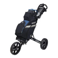 Wilson Staff EXO II Cart Bag UNISEX ONE SIZE BLACK BLUE -Elite Golf Shop 369626 Black Blue Wilson Staff EXO II Cart Bag 4 1