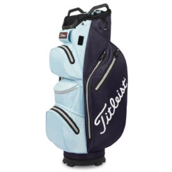Titleist Stadry 14 Cart Bag NAVY RED -Elite Golf Shop 388660 Navy Sky Grey Titleist StaDry 14 Cart Bag 1