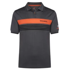 Ocean Tee Stromberg Polo W21 MENS SS SMALL WHTE -Elite Golf Shop 389328 Black Orange Stromberg Ocean Tee Polo Shirt 1