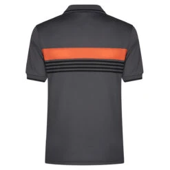 Ocean Tee Stromberg Polo W21 MENS SS SMALL WHTE -Elite Golf Shop 389328 Black Orange Stromberg Ocean Tee Polo Shirt 2