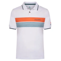 Ocean Tee Stromberg Polo W21 MENS SS SMALL GREY 12 Ocean Tee Stromberg Polo W21 MENS SS SMALL GREY -Elite Golf Shop 389328 White Stromberg Ocean Tee Polo Shirt 1