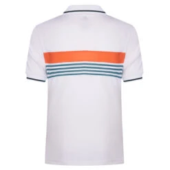 Ocean Tee Stromberg Polo W21 MENS SS SMALL WHTE -Elite Golf Shop 389328 White Stromberg Ocean Tee Polo Shirt 2 1
