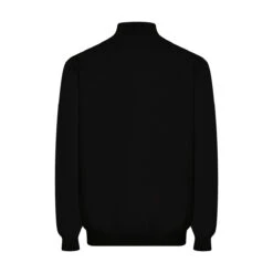 Greg Norman Gnorman Windtop WeatherLnd W21 MENS HZ L SMALL SHARKGRY -Elite Golf Shop 390324 Black Greg Norman Weatherknit Lined Quarter Zip Midlayer 2
