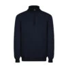 Greg Norman Gnorman Windtop WeatherLnd W21 MENS HZ L SMALL NAVYBLUE -Elite Golf Shop 390324 Navy Greg Norman Weatherknit Lined Quarter Zip Midlayer 1 1
