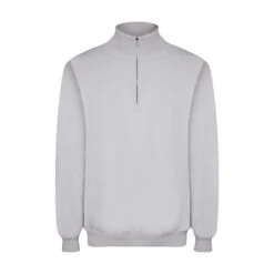 Greg Norman Gnorman Windtop WeatherLnd W21 MENS HZ L SMALL NAVYBLUE -Elite Golf Shop 390324 SharkGrey Greg Norman Weatherknit Lined Quarter Zip Midlayer 1 1