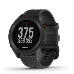 Garmin Approach S12 Watch UNISEX ONE SIZE BLACK -Elite Golf Shop 390699 Black Garmin Approach S12 GPS Watch 1