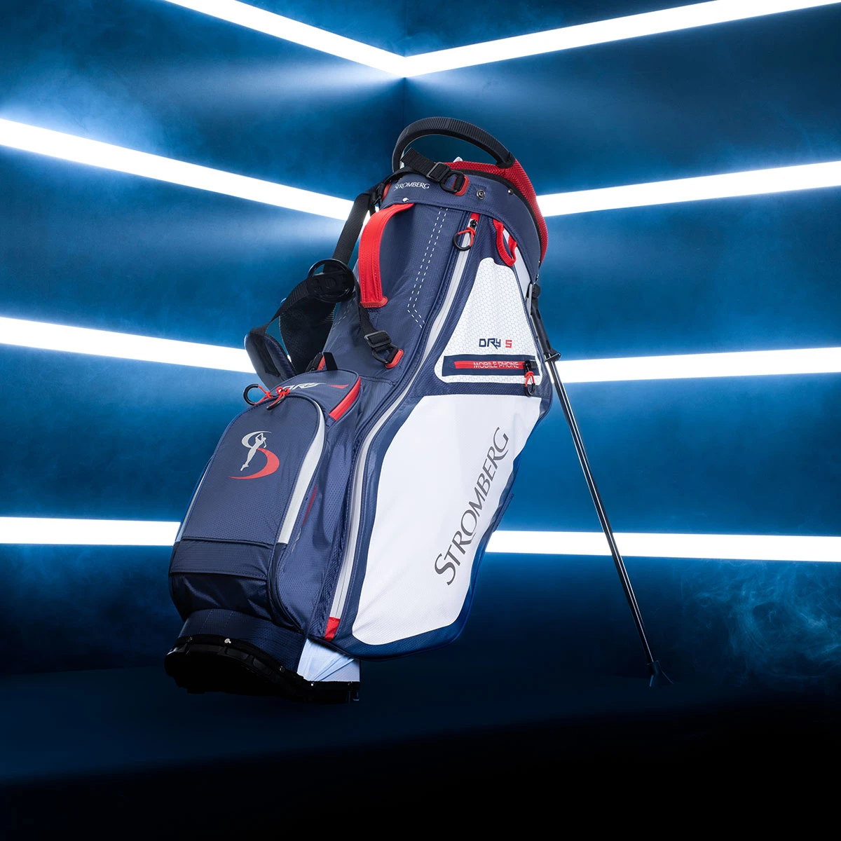 Stromberg Dry S Stand Bag UNISEX ONE SIZE NVYWHTRED 4 Stromberg Dry S Stand Bag UNISEX ONE SIZE NVYWHTRED - Image 2