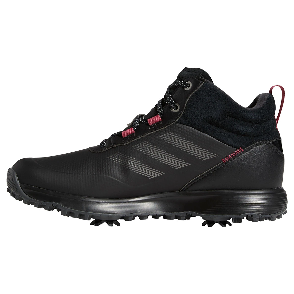 Elite Golf Shop -Elite Golf Shop 391136 Black adidas Golf S2G Ladies Mid Cut Boots 2