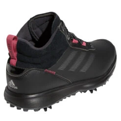 Adidas Golf Adidas Boot S2G Mid W21 ATHLETIC 4 BLACK -Elite Golf Shop 391136 Black adidas Golf S2G Ladies Mid Cut Boots 5
