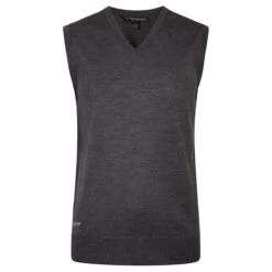 Greg Norman Gnorman Sweater Merino SlipS21 MENS VN SMALL NAVY -Elite Golf Shop 391287 char 1 1