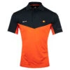 Ellesse Polo Insinia Print W21 MENS SS SMALL ORANGEBLK