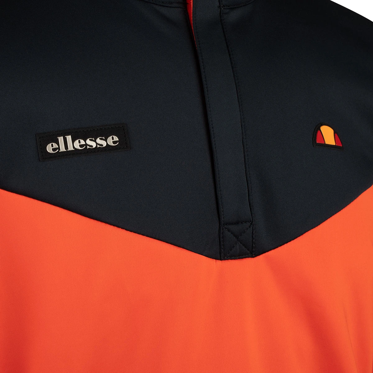Ellesse Midlayer Torenzo W21 MENS HZ L SMALL ORANGEBLK 5 Ellesse Midlayer Torenzo W21 MENS HZ L SMALL ORANGEBLK - Image 3