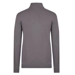 Benross Midlayer Knit W21 MENS HZ L SMALL BLACK -Elite Golf Shop 392671 Grey Benross Knitted Half Zip Midlayer 2