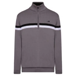 Benross Midlayer Lined KnitW21 MENS HZ L SMALL BLKBURG