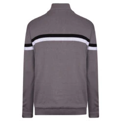 Benross Midlayer Lined KnitW21 MENS HZ L SMALL BURGNAVY -Elite Golf Shop 392685 Grey Black Benross Lined Knit Midlayer 2