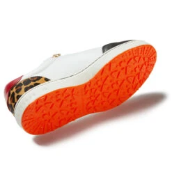 Royal Alb The Fieldfox W21 ATHLETIC 6 WHTLEOPRD -Elite Golf Shop 393637 White Leopard Royal Albartross Fieldfox Ladies Shoes 5