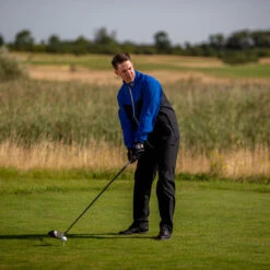 FootJoy FJ Jacket Hydrolite Rain W21 MENS FZ L SMALL ROYBLKSIL -Elite Golf Shop 393732 RoyalBlackSilver FootJoy HydroLite Rain Jacket 6