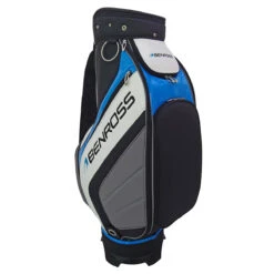 Benross BR PRO Tour Bag UNISEX 9.5 INCH BLKWHTBLU -Elite Golf Shop 394699 Black White Blue Benross BR PRO Tour Staff Bag 5