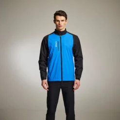 Ping Jacket Sensor Dry Pro W21 MENS FZ L SMALL DELBLUBLK -Elite Golf Shop 395602 ping sensor dry pro lifestyle delph 1