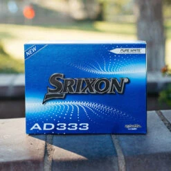 Srixon AD333 12 Ball Pack NEW WHITE -Elite Golf Shop 395863 White Srixon AD333 12 Ball Pack 9