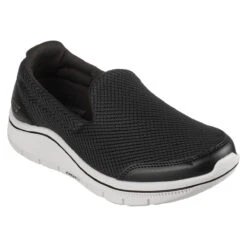 Skechers Arch Fit Walk S22 ATHLETIC 3.0 BKWH -Elite Golf Shop 396235 Black White Skechers Arch Fit Walk Ladies Shoes 5