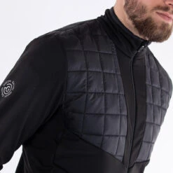 Galvin Green GGreen Jacket Damian W21 MENS FZ L SMALL BLACK -Elite Golf Shop 396671 Black Galvin Green Damian Jacket 3