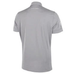 Galvin Green GGreen Polo Morton W21 MENS SS SMALL NAVYRED -Elite Golf Shop 396754 Sharkskin White Galvin Green Morton Polo Shirt 2 1