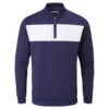 Stuburt Midlayer Element W21 MENS HZ L SMALL MIDBLUE -Elite Golf Shop 396968 Midnight Stuburt Element Performance Midlayer 1