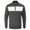 Stuburt Midlayer Element W21 MENS HZ L SMALL ONYX -Elite Golf Shop 396968 Onyx Stuburt Element Performance Midlayer 1 1