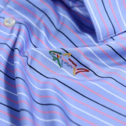 Greg Norman Gnorman Polo Stripe S22 MENS SS SMALL LLCMST -Elite Golf Shop 397199 llc 3