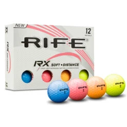 Rife Ladies Coloured Balls 12 MULTI 12 PACK