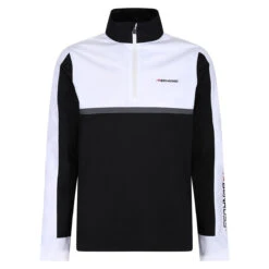Benross Midlayer Panel Blk S22 MENS LS SMALL BLAKWHITE