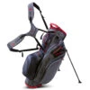 Big Max Dri Lite Hybrid 2 Bag UNISEX CHARCOAL BLACK RED -Elite Golf Shop 397580 Charcoal Black Red BIG MAX Dri Lite Hybrid 2 Stand Bag 1