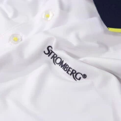 Stromberg Polo Rainier S22 MENS SS SMALL WHITE -Elite Golf Shop 398131 white 3