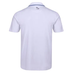 Stromberg Polo Chest Band S22 MENS SS SMALL WHTSULPHU -Elite Golf Shop 398153 white 2