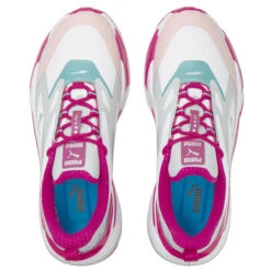 PUMA Golf Puma GS-Fast S22 ATHLETIC 5 WHTPNKPOR -Elite Golf Shop 399449 White ChalkPink Porcelain PUMA Golf RS Fast Ladies Shoes 4