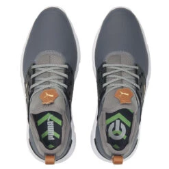 PUMA Golf Puma Ignite Articulate S22 ATHLETIC 8 QTEGLDBLK -Elite Golf Shop 399509 QuietShade Gold Black PUMA Golf IGNITE Articulate Shoes 4