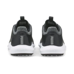 PUMA Golf Puma Ignite Pro S22 ATHLETIC 7 WHTSILHIG -Elite Golf Shop 399544 Black Silver Black PUMA Golf IGNITE Pro Shoes 6