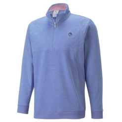 PUMA Golf Puma Windtop AP CS Castle S22 MENS LS SMALL GRY HEATH