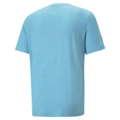 PUMA Golf Puma Tee EGW Cloud PushcartS22 MENS SS SMALL NBBLZHTH -Elite Golf Shop 400229 DustyAqua PUMA Golf EGW CLOUDSPUN Pushcart Pocket T Shirt 2