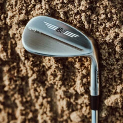 Titleist SM9 Brushed Steel MENSRH 5008F GRD -Elite Golf Shop 400652 Titleist Vokey SM9 Brushed Steel Wedge 8