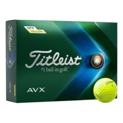 Titleist AVX Balls 12 Pck 2022 YELLOW