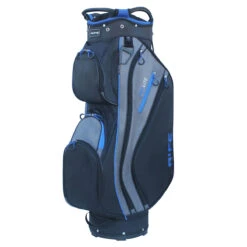 Rife RF LITE Cart Bag UNISEX ONE SIZE BLK SILVER -Elite Golf Shop 400754 Black Navy Rife RF LITE Cart Bag 1 1