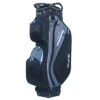 Rife RF LITE Cart Bag UNISEX ONE SIZE BLK SILVER -Elite Golf Shop 400754 Black Silver Rife RF LITE Cart Bag 1new 1