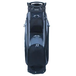 Rife RF LITE Cart Bag UNISEX ONE SIZE BLK NAVY -Elite Golf Shop 400754 Black Silver Rife RF LITE Cart Bag 3new
