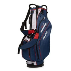 Rife RF LITE Stand Bag UNISEX ONE SIZE BLK SILVER -Elite Golf Shop 400757 black navy 2